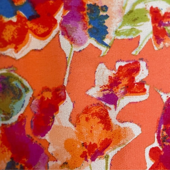 Maeve for Anthropologie Silk Flutter Sleeve Tunic - Picture 3 of 7